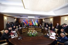 Президент Азербайджана принимает участие в заседании Совета глав государств СНГ в Казахстане (ФОТО)