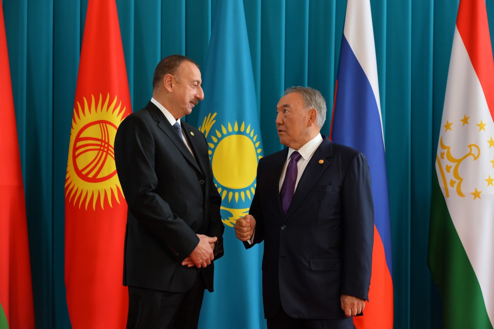 Президент Азербайджана принимает участие в заседании Совета глав государств СНГ в Казахстане (ФОТО)