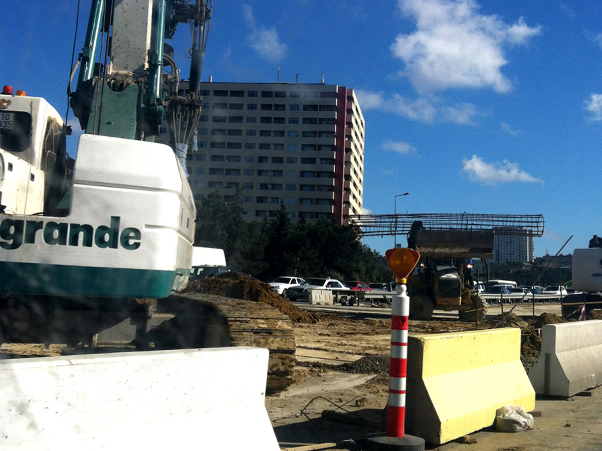 Проблема заторов на дороге Баку-Сумгайыт решится до конца года (ФОТО)