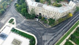 Президент Ильхам Алиев принял участие в открытии ряда новых дорог и парков в Баку