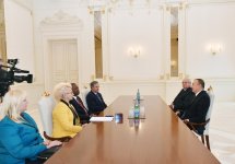 Президент Азербайджана принял президента Международной организации гражданской авиации и председателя Межгосударственного авиационного комитета (ФОТО)