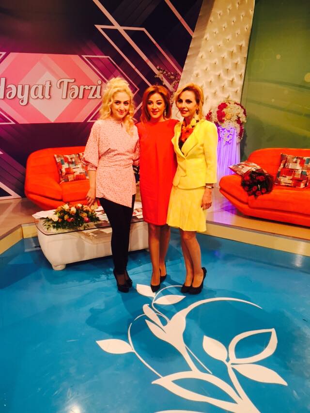 "Красота спасет мир" на азербайджанском телеканале (ФОТО)