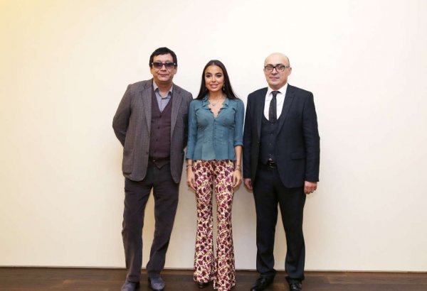 Вице-президент Фонда Гейдара Алиева Лейла Алиева приняла участие в презентации кинопроекта "Баку, я люблю тебя" (ФОТО)