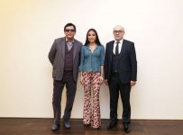 Вице-президент Фонда Гейдара Алиева Лейла Алиева приняла участие в презентации кинопроекта "Баку, я люблю тебя" (ФОТО)