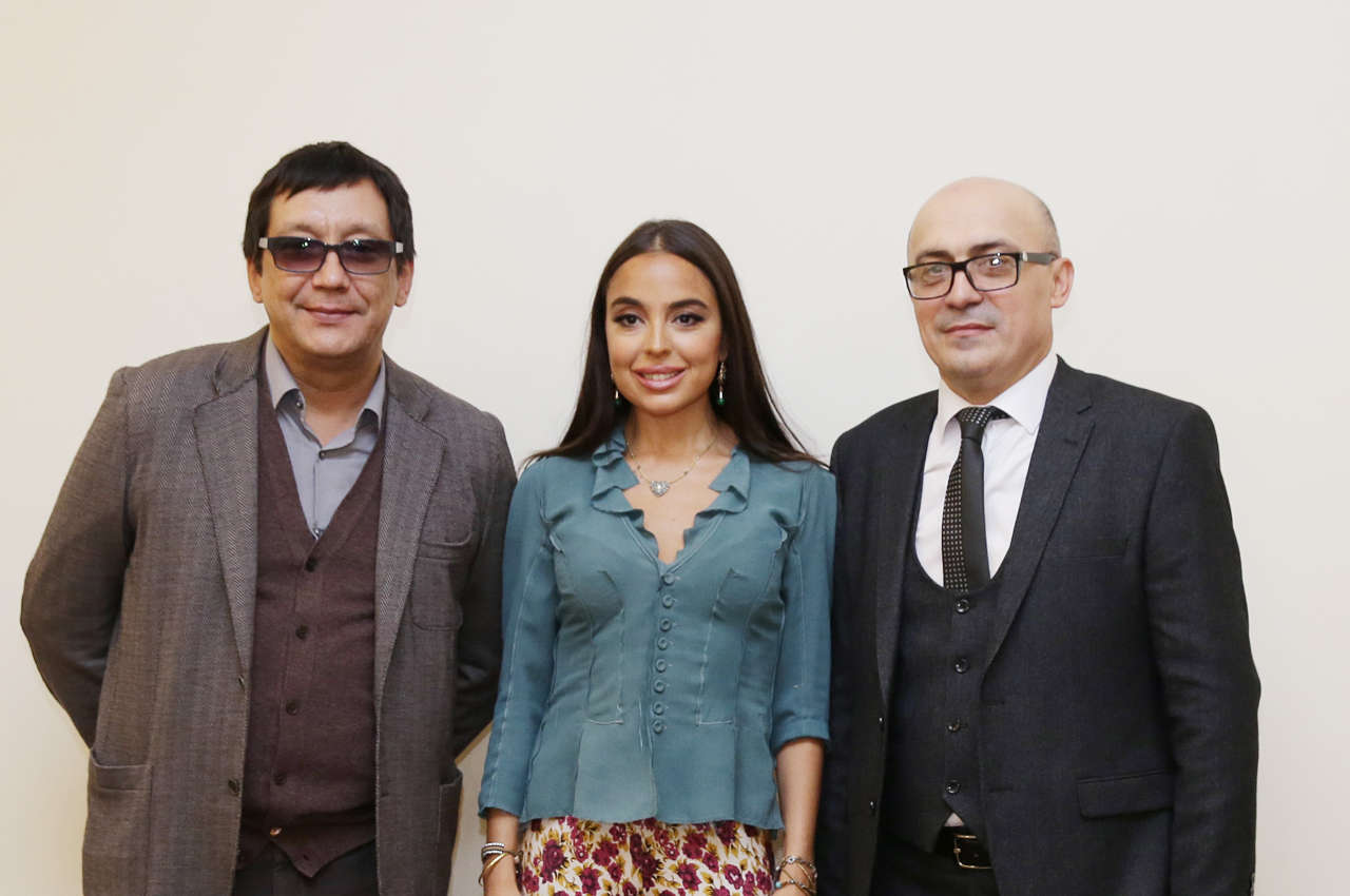 Вице-президент Фонда Гейдара Алиева Лейла Алиева приняла участие в презентации кинопроекта "Баку, я люблю тебя" (ФОТО)