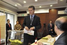 Граждане Турции в Азербайджане голосуют на повторных парламентских выборах