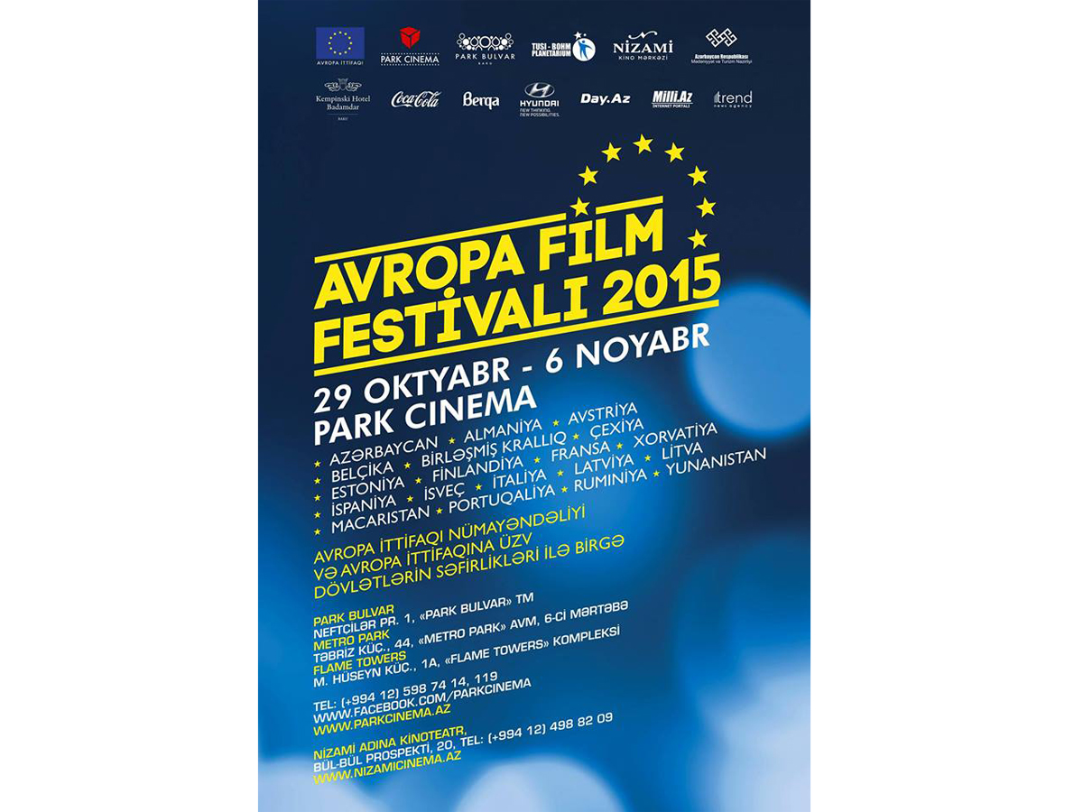 Фестиваль Европейского кино в Баку представил программу фильмов