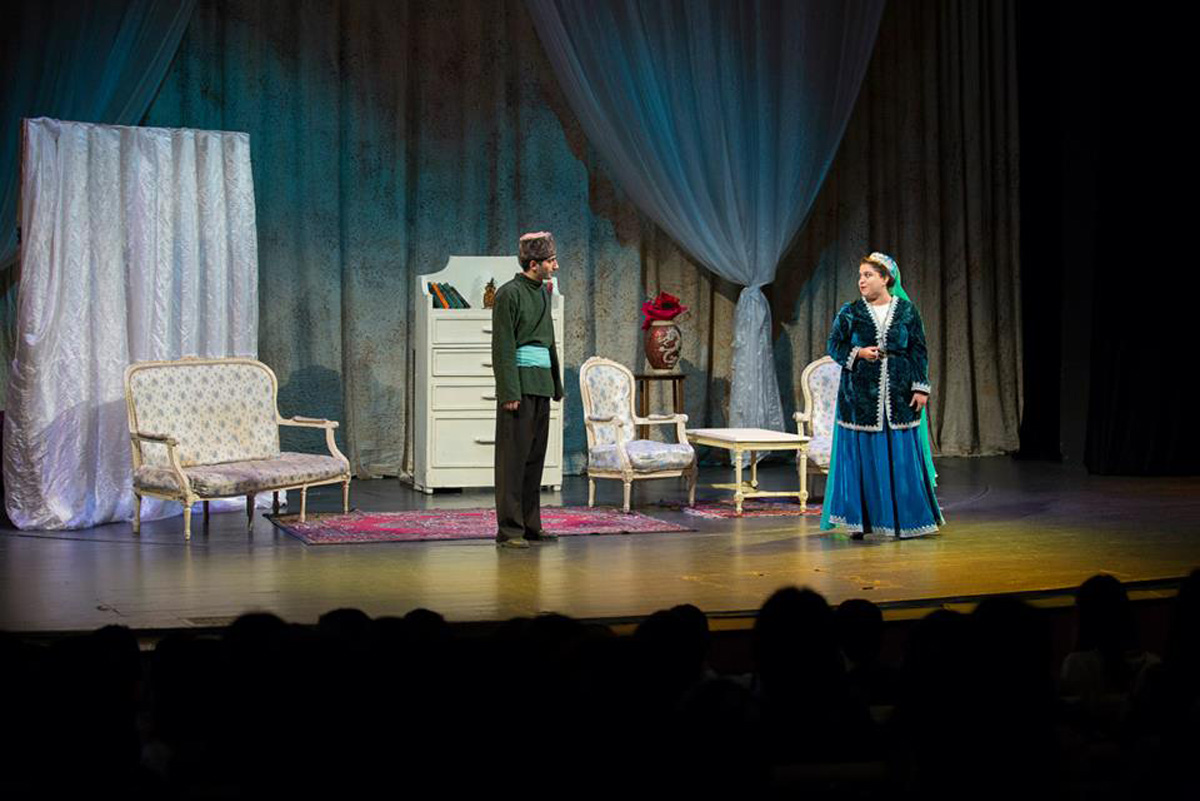 Волонтеры ASAN стали актерами в Гяндже (ФОТО)