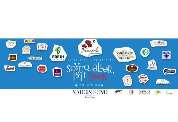 К команде добрых ангелов "Soyuq Əllər, İsti Ürək" присоединилось посольство красоты (ВИДЕО)