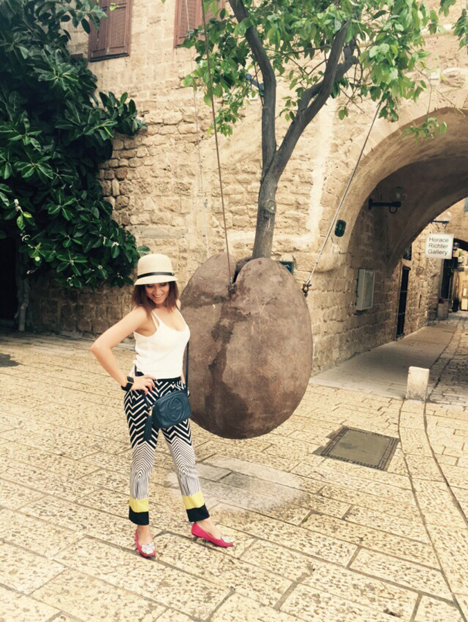 Скала Андромеды, или Древняя Яффо глазами азербайджанской певицы (ФОТО)