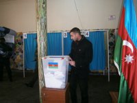 Заключенные голосуют на парламенстких выборах в Азербайджане (ФОТО)