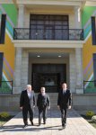 Президент Азербайджана Ильхам Алиев принял участие в открытии детсада-яслей в Шеки