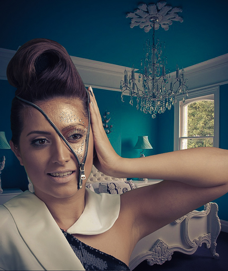 Аян Бабакишиева представила креативный фотопроект "Лица – маски " (ФОТО)