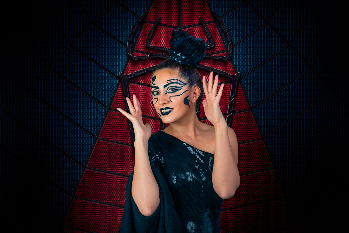 Аян Бабакишиева представила креативный фотопроект "Лица – маски " (ФОТО)