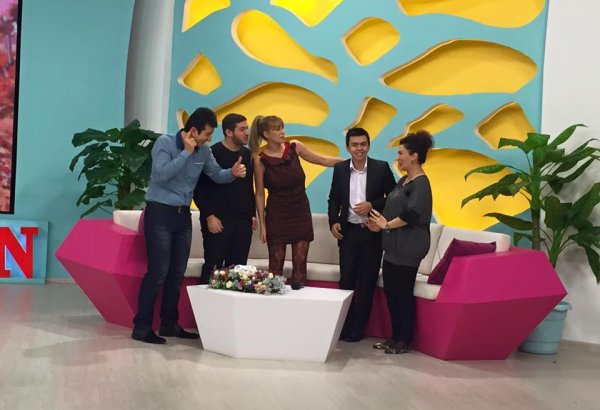 Звезда итальянской эстрады приехала в Баку (ФОТО)