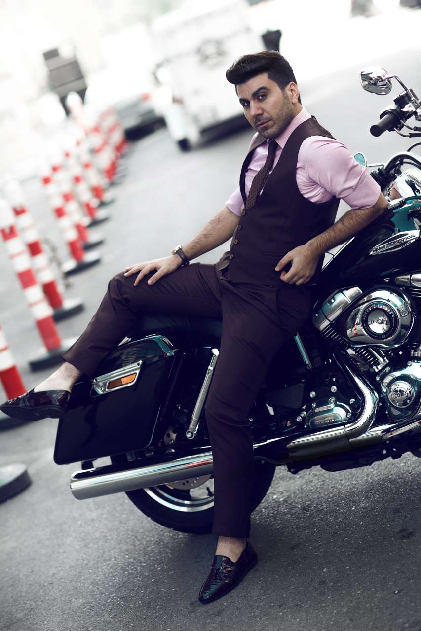 Азербайджанский певец стал байкером (ФОТО,ВИДЕО)