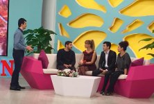 Звезда итальянской эстрады приехала в Баку (ФОТО)