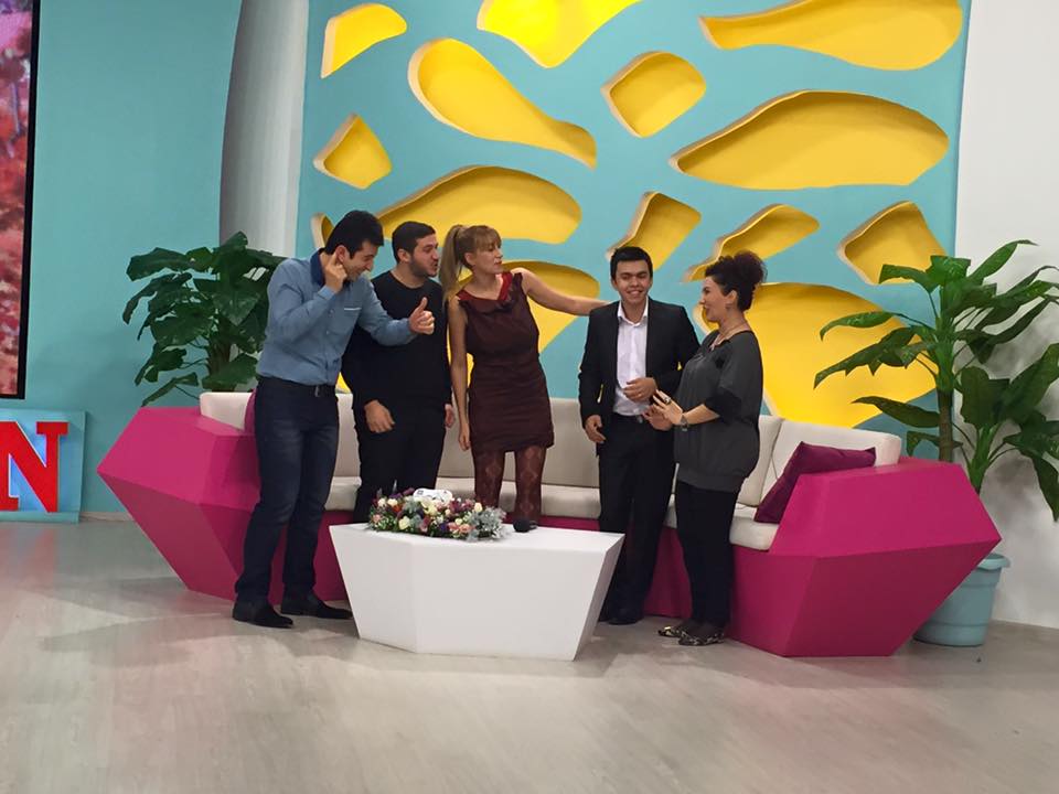 Звезда итальянской эстрады приехала в Баку (ФОТО)