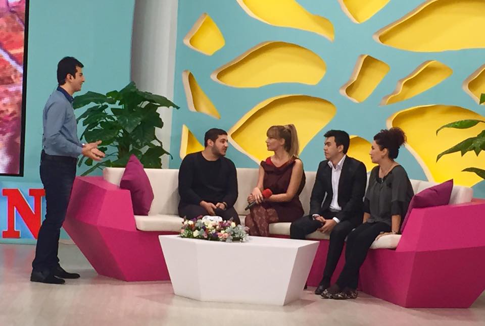 Звезда итальянской эстрады приехала в Баку (ФОТО)