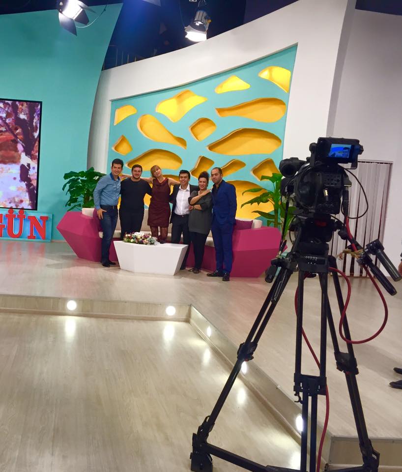 Звезда итальянской эстрады приехала в Баку (ФОТО)