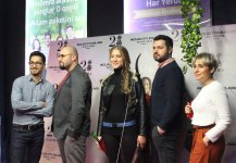 Грандиозная премьера в Баку с участием шоу-звезд: "Голодные игры: Сойка-пересмешница. Часть 2" (ФОТО, ВИДЕО)