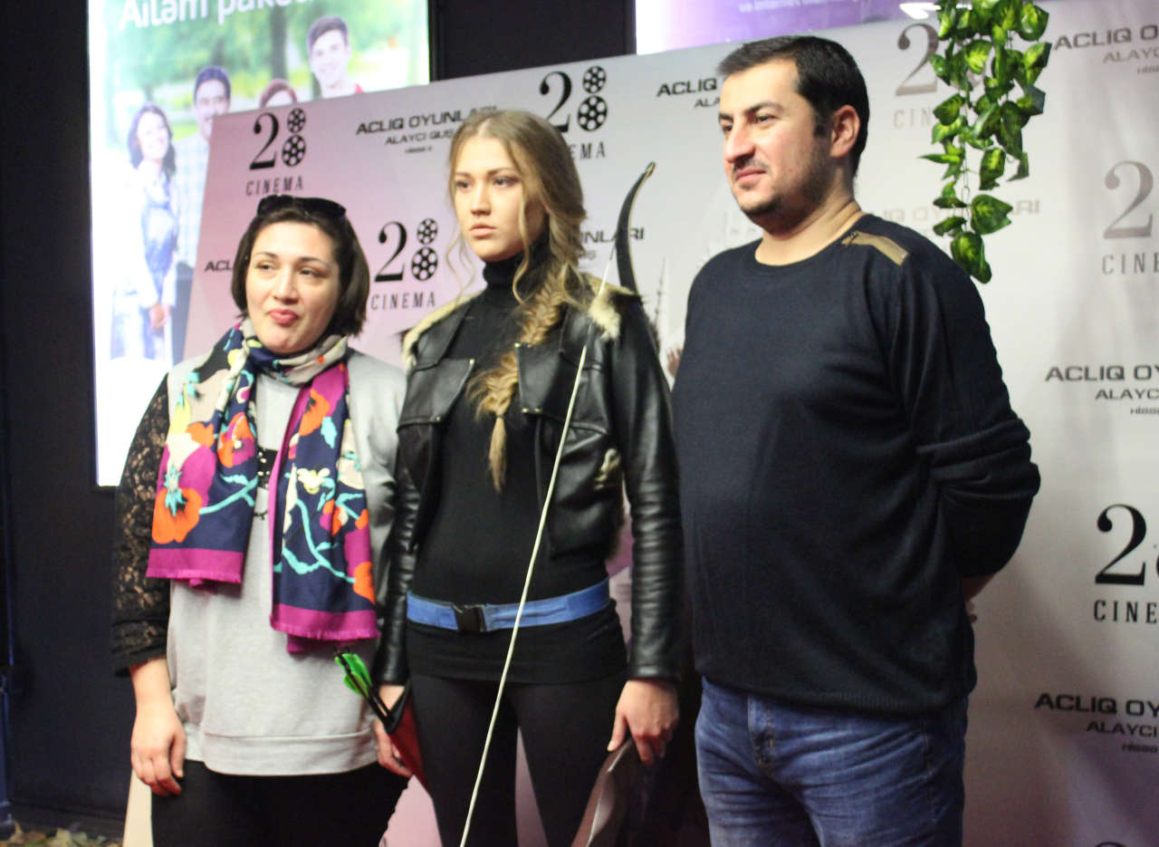 Грандиозная премьера в Баку с участием шоу-звезд: "Голодные игры: Сойка-пересмешница. Часть 2" (ФОТО, ВИДЕО)