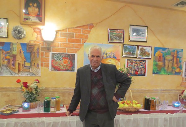 Азербайджанский художник возвел мост между Баку и Нью-Йорком (ФОТО)