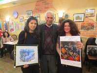 Азербайджанский художник возвел мост между Баку и Нью-Йорком (ФОТО)