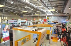 Президент Ильхам Алиев ознакомился с выставкой BakuTel-2015 (ФОТО)