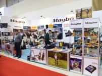 Президент Ильхам Алиев ознакомился с выставкой BakuTel-2015 (ФОТО)