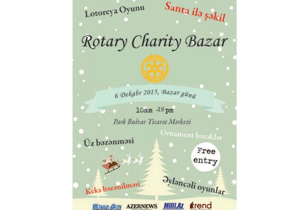 В Баку пройдет благотворительная рождественская ярмарка с Санта-Клаусом