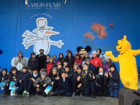 Новогодние подарки от аНгелов благотворительной ярмарки "Холодные руки - горячее сердце" (ВИДЕО)