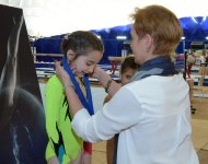 В Баку завершились соревнования в многоборье по женской спортивной гимнастике