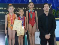 В Баку завершились соревнования в многоборье по женской спортивной гимнастике