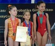 В Баку завершились соревнования в многоборье по женской спортивной гимнастике