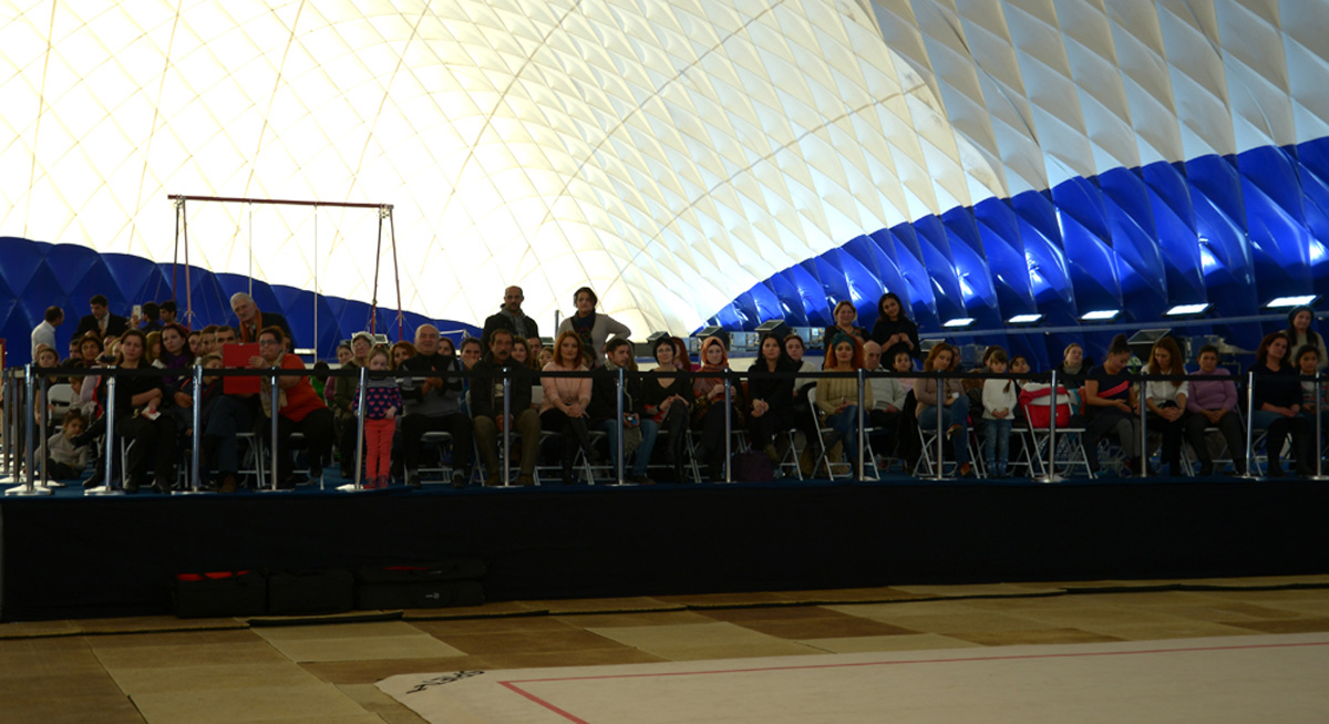 В Баку завершились соревнования в многоборье по женской спортивной гимнастике