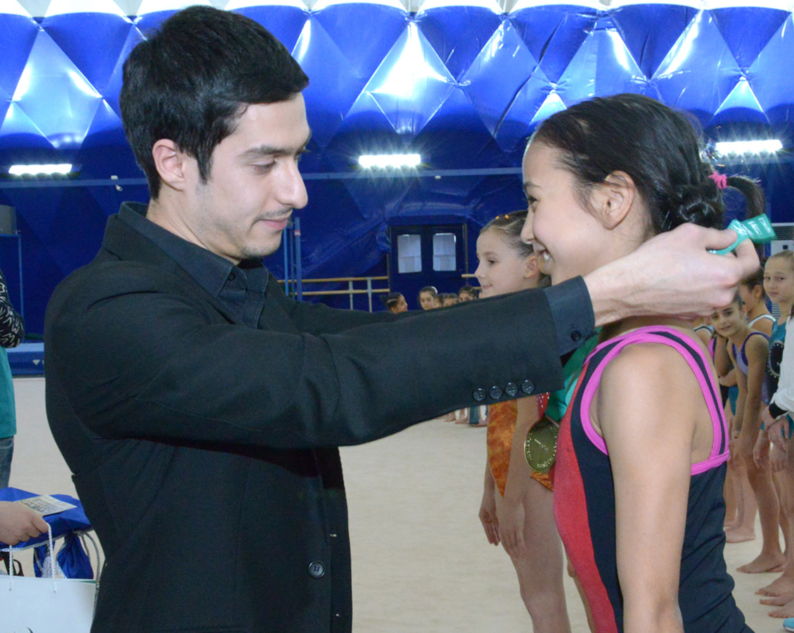 В Баку завершились соревнования в многоборье по женской спортивной гимнастике