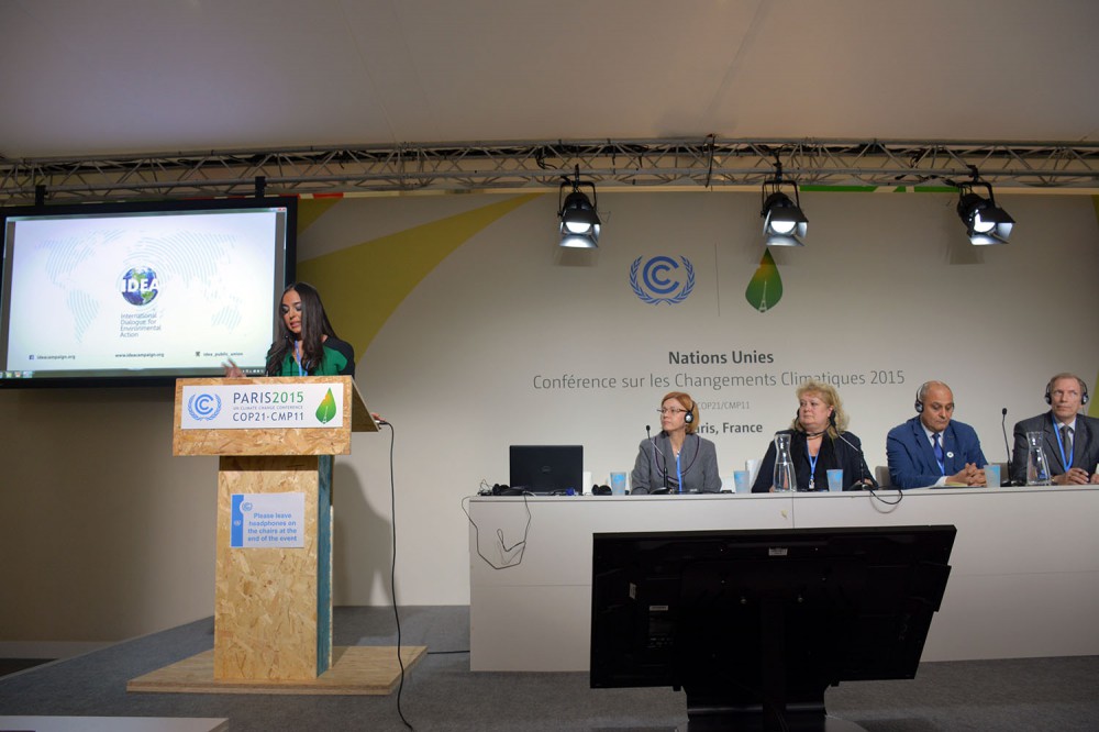 Мехрибан Алиева и Лейла Алиева приняли участие на 21-ой конференции ООН по вопросам изменения климата в Париже (ФОТО)