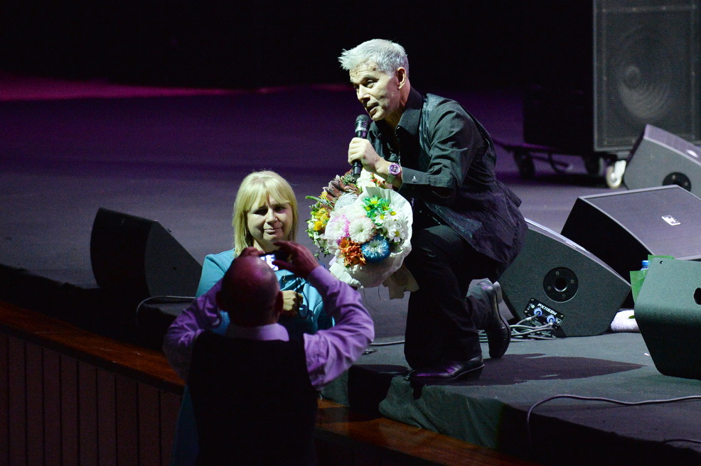 Великолепный концерт Олега Газманова в Баку: "Разрешаю пищать, визжать и топать ногами" (ФОТО)