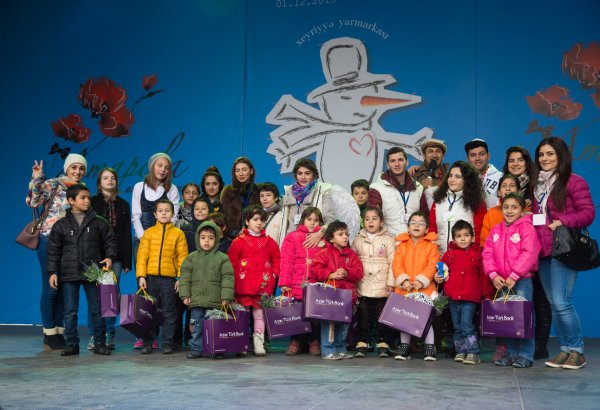 Nargis Fund провел красочный новогодний праздник для воспитанников детского дома “Ümid yeri” (ФОТО)