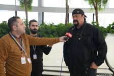 Я очень счастлив быть в Азербайджане – Стивен Сигал (ФОТО, ВИДЕО)