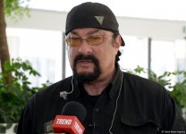 Я очень счастлив быть в Азербайджане – Стивен Сигал (ФОТО, ВИДЕО)