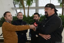 Я очень счастлив быть в Азербайджане – Стивен Сигал (ФОТО, ВИДЕО)