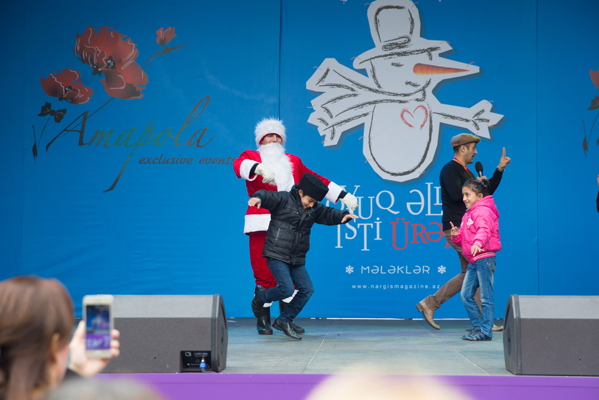 Nargis Fund провел красочный новогодний праздник для воспитанников детского дома “Ümid yeri” (ФОТО)