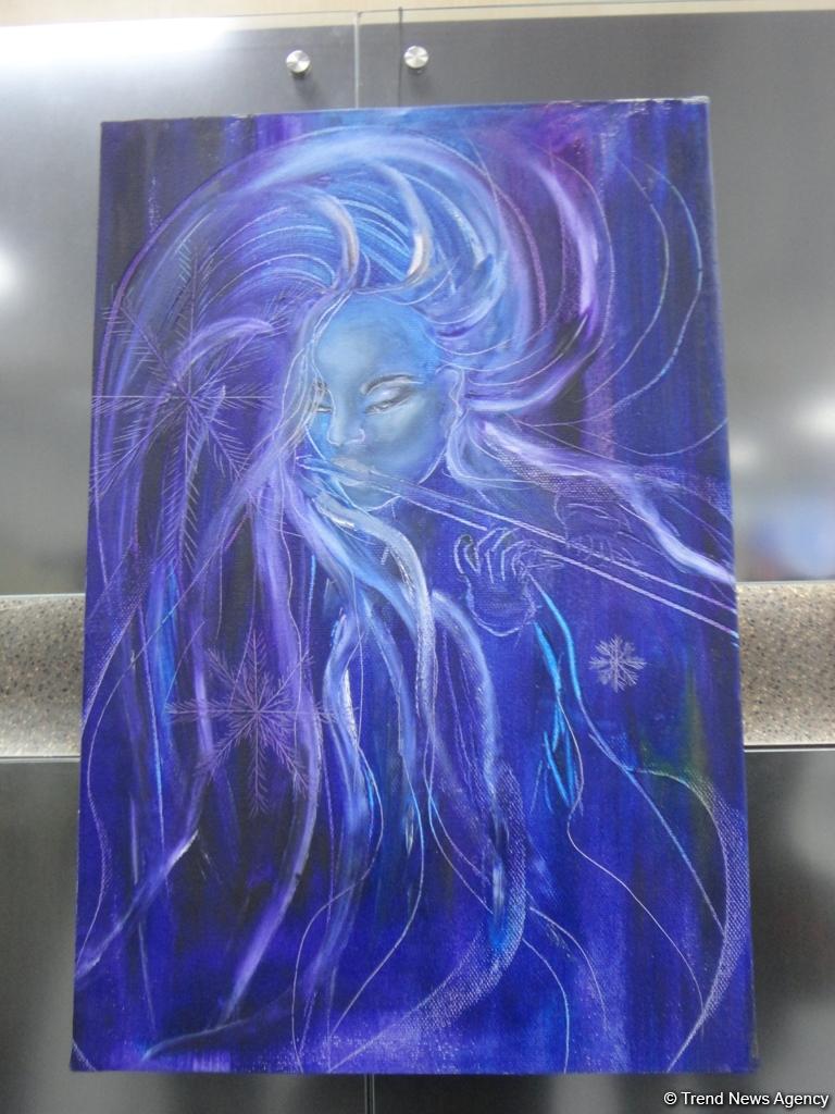"Волшебство на кончиках пальцев": сказочные сюжеты и яркие краски Ульвии Мусаевой (ФОТО)