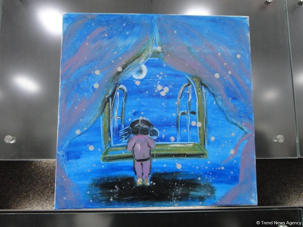 "Волшебство на кончиках пальцев": сказочные сюжеты и яркие краски Ульвии Мусаевой (ФОТО)