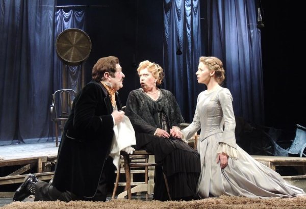 Алиса Фрейндлих и Олег Басилашвили отметили юбилей в Баку (ФОТО)