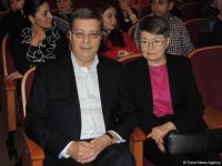 Алиса Фрейндлих и Олег Басилашвили отметили юбилей в Баку (ФОТО)