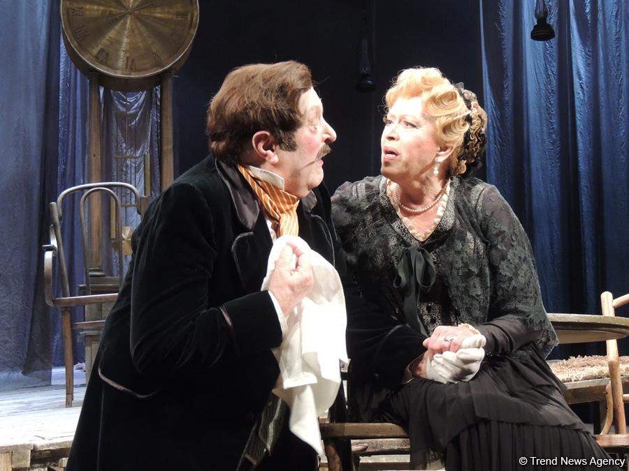 Алиса Фрейндлих и Олег Басилашвили отметили юбилей в Баку (ФОТО)