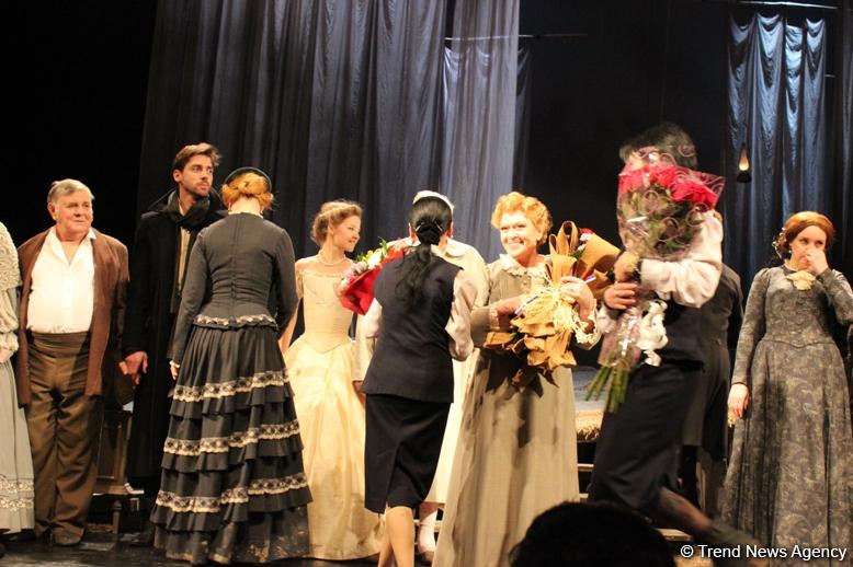 Алиса Фрейндлих и Олег Басилашвили отметили юбилей в Баку (ФОТО)